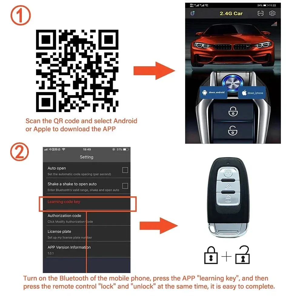 Color: Blue - Car Intelligent Security Protection Universal Auto