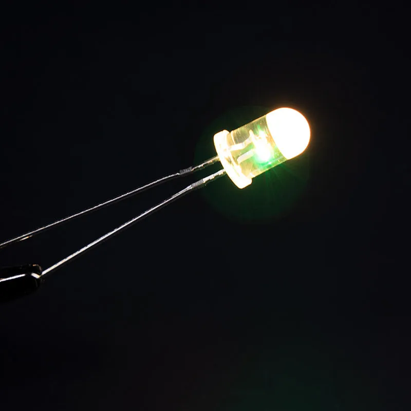 Colour Changing 5mm Diffused LED - Fast Flashing