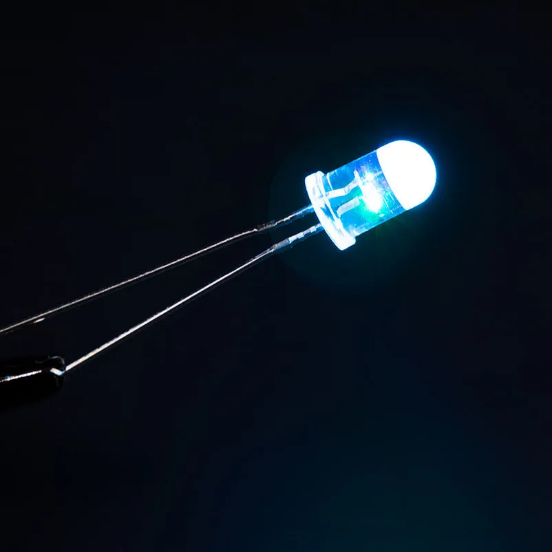 Colour Changing 5mm Diffused LED - Fast Flashing