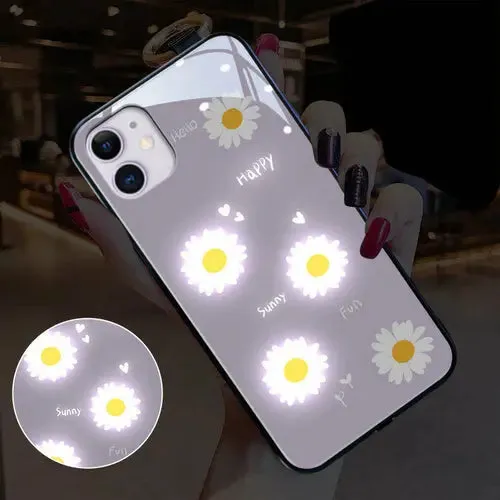 Compatible with Apple , Incoming Light Flash Back Shell Case-Apple Case