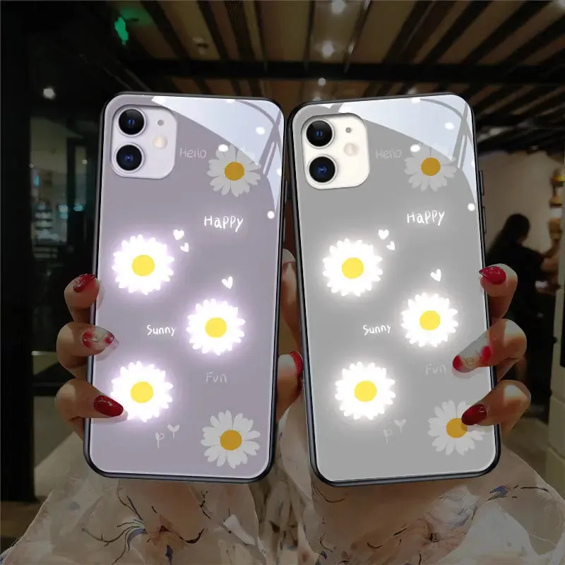 Compatible with Apple , Incoming Light Flash Back Shell Case-Apple Case