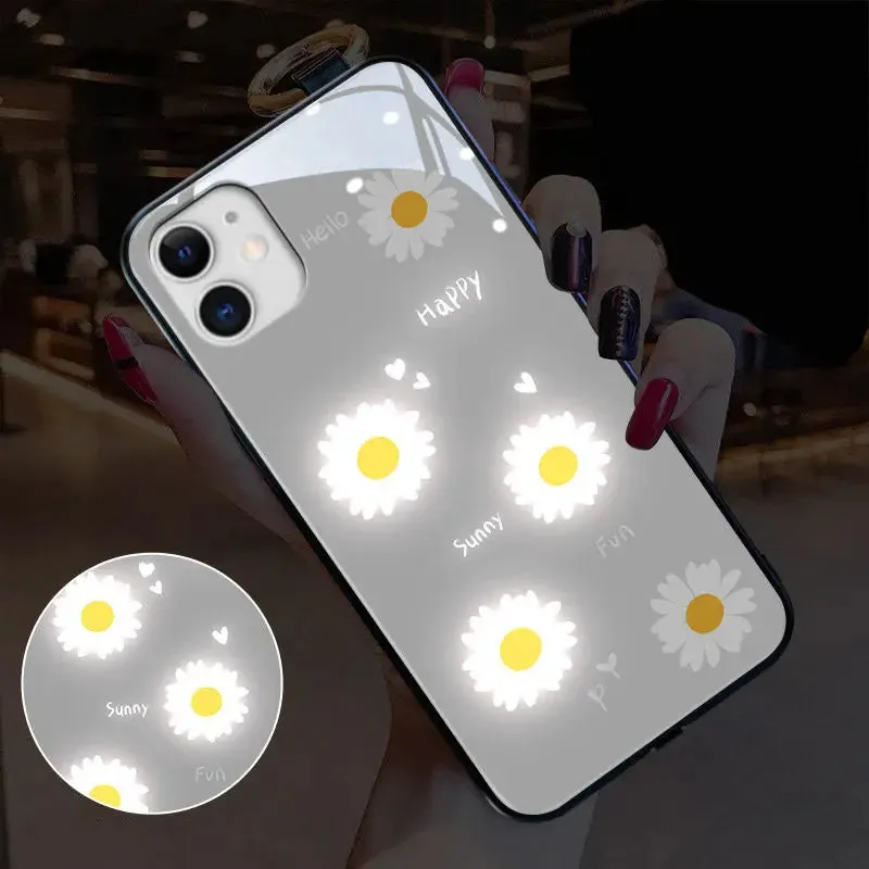 Compatible with Apple , Incoming Light Flash Back Shell Case-Apple Case