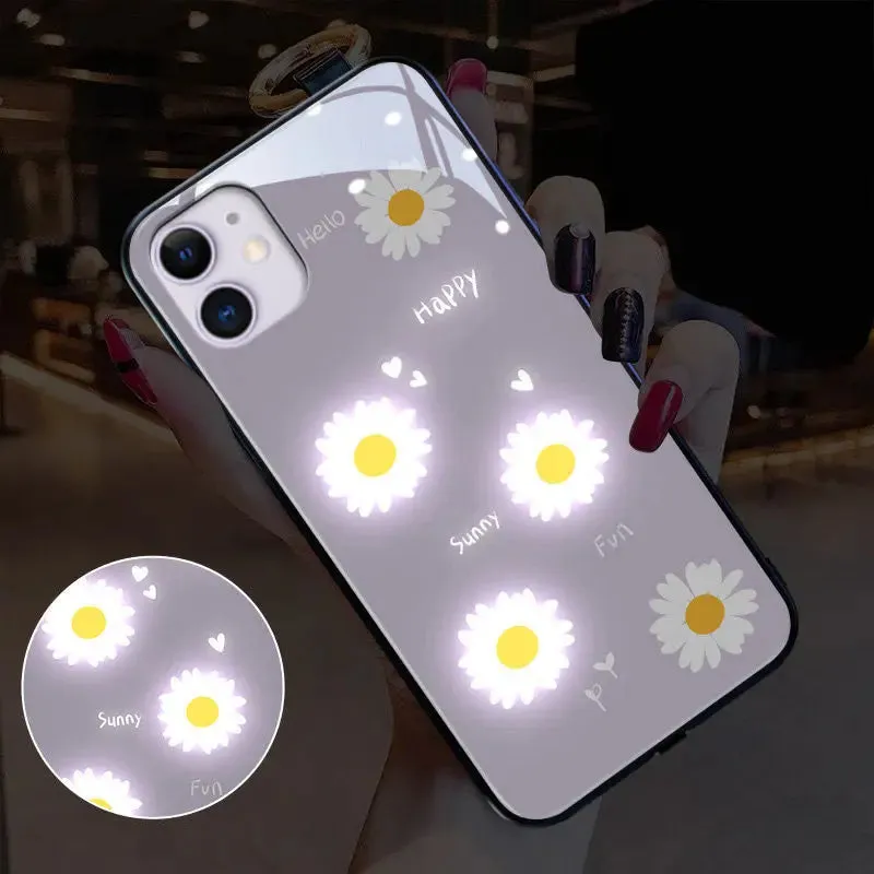 Compatible with Apple , Incoming Light Flash Back Shell Case-Apple Case