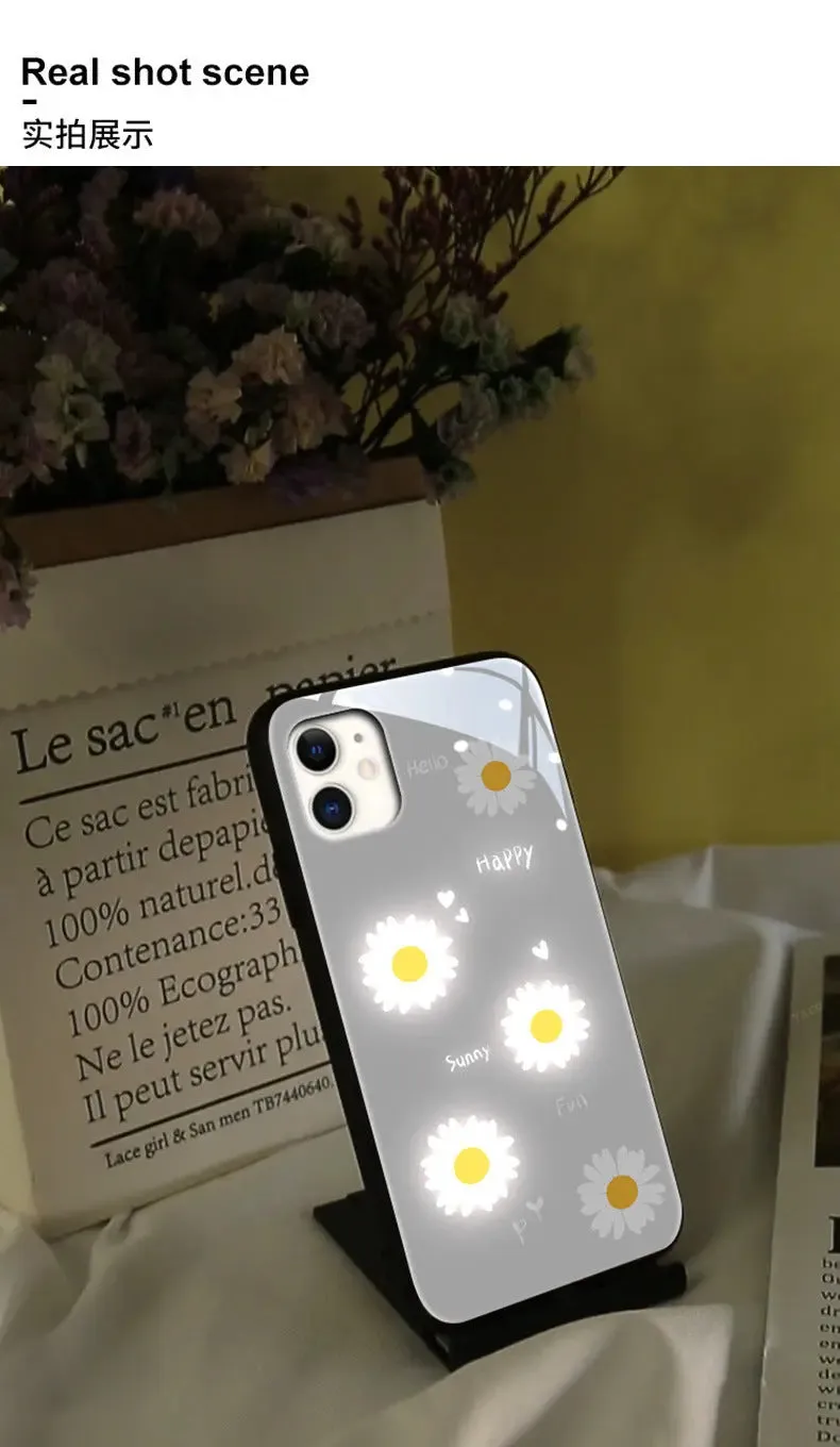 Compatible with Apple , Incoming Light Flash Back Shell Case-Apple Case