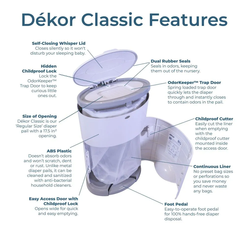 Dekor Pail Classic - White