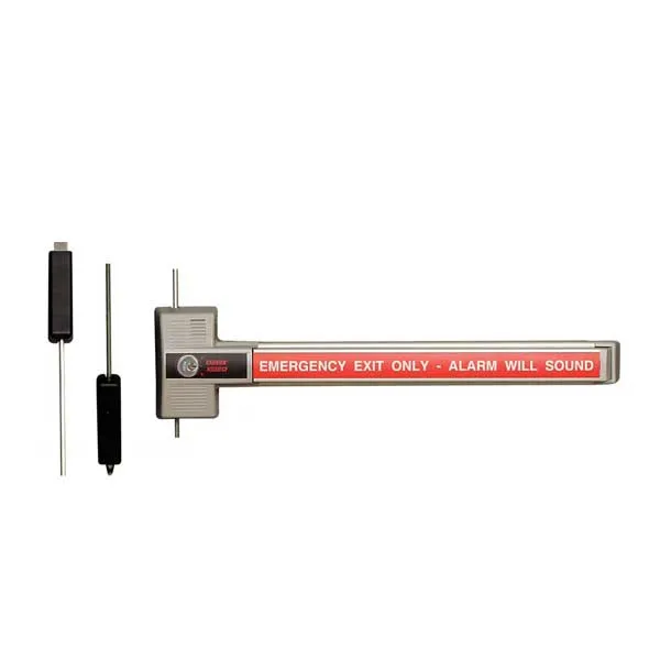 Detex - DTX-ECL-230X-TB - Exit Control Lock - 2 Point Alarmed Dead Bolt - Battery Alarmed - 9VDC