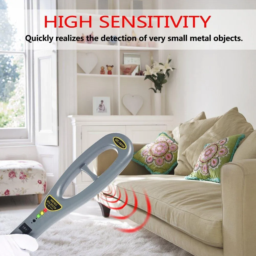 Dostyle Hand Held Metal Detectors, Portable Light-weight Security Scanner Wand with Adjustable Sensitivity