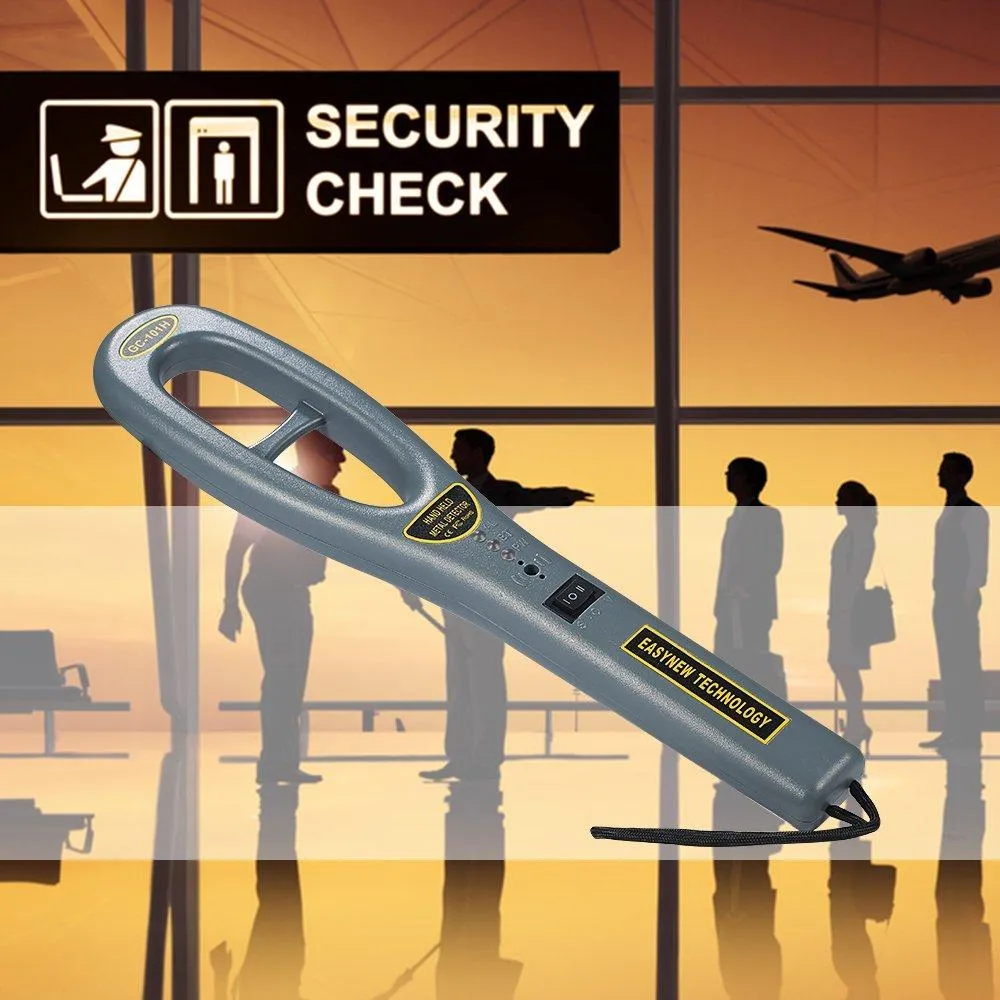 Dostyle Hand Held Metal Detectors, Portable Light-weight Security Scanner Wand with Adjustable Sensitivity