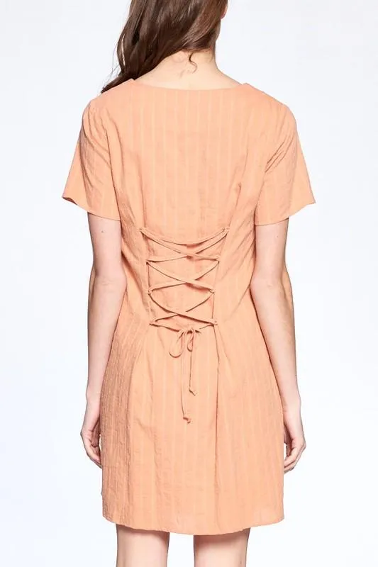 Drawstring Back Night Dress