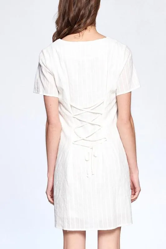 Drawstring Back Night Dress
