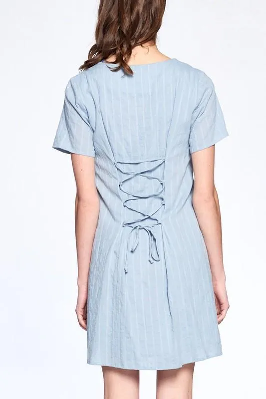 Drawstring Back Night Dress