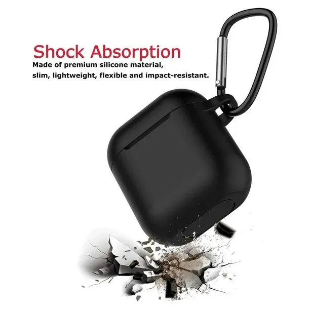 Entronix Apple AirPods 1st/2nd Gen Case - Liquid Silicone Cover,