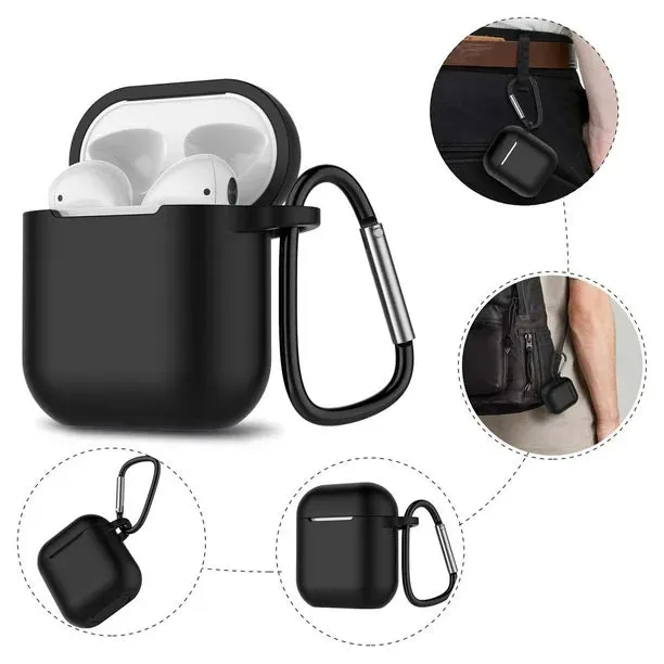 Entronix Apple AirPods 1st/2nd Gen Case - Liquid Silicone Cover,
