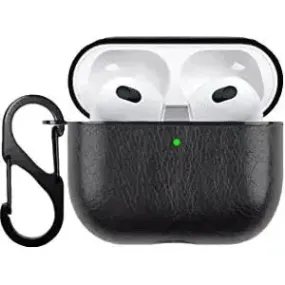 Entronix Apple AirPods 3rd Gen Case - Luxury Leather Cover,