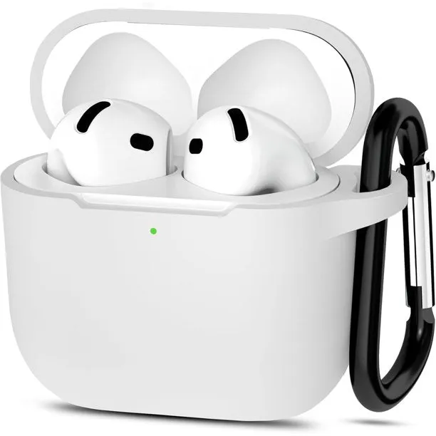 Entronix Apple AirPods 4th Gen Case - Liquid Silicone Cover,