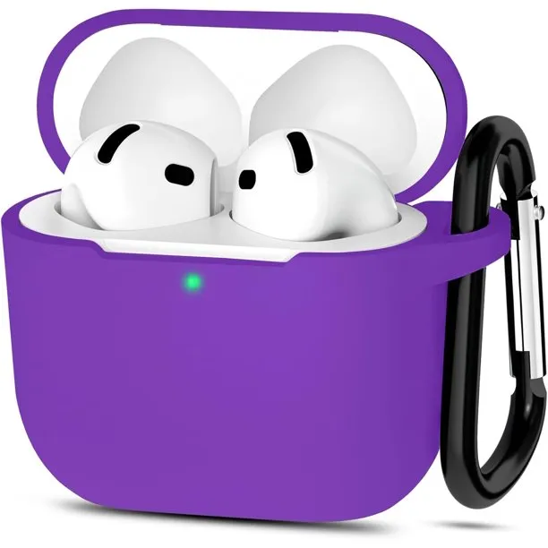 Entronix Apple AirPods 4th Gen Case - Liquid Silicone Cover,
