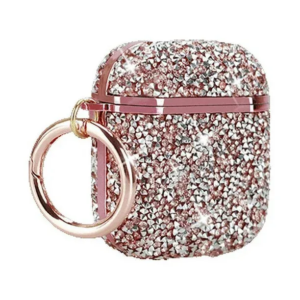 Entronix Apple AirPods Pro 1st/2nd Gen Case - Luxury Rhinestone Cover,