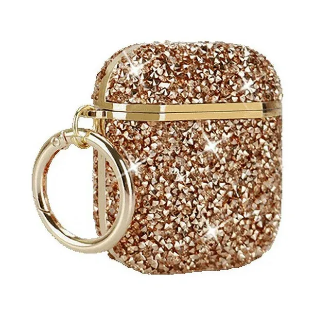 Entronix Apple AirPods Pro 1st/2nd Gen Case - Luxury Rhinestone Cover,