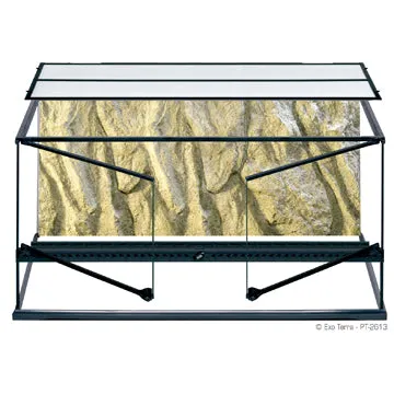 Exo Terra Wide Terrarium - Large - 90 x 45 x 45cm, 36in x 18in x 18in