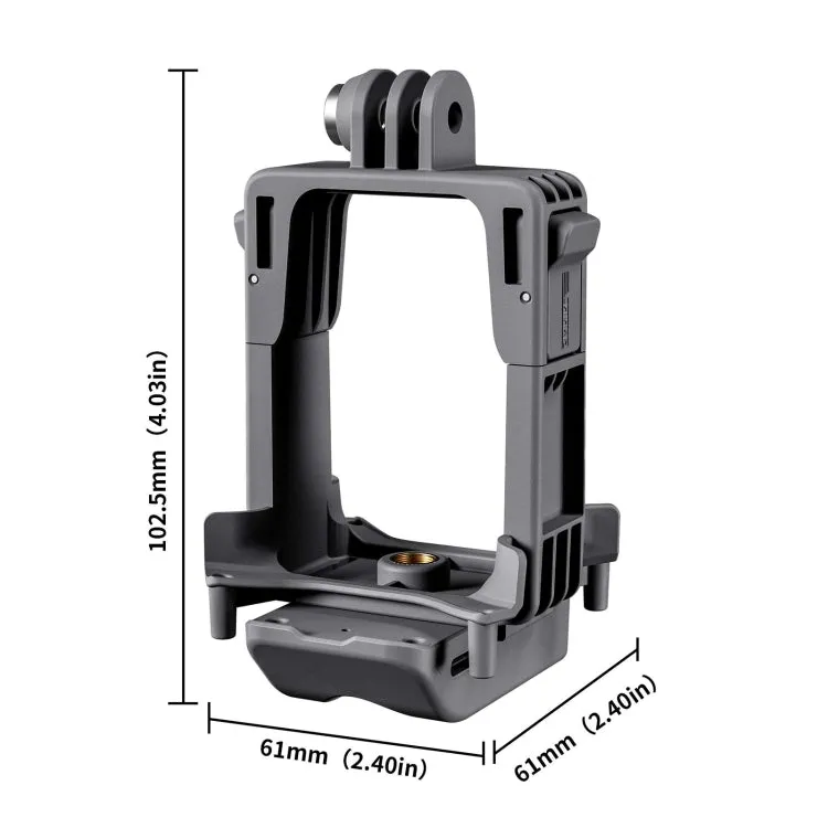 For DJI Avata 2 STARTRC Air-Dropping System Thrower Parabolic (Dark Gray)