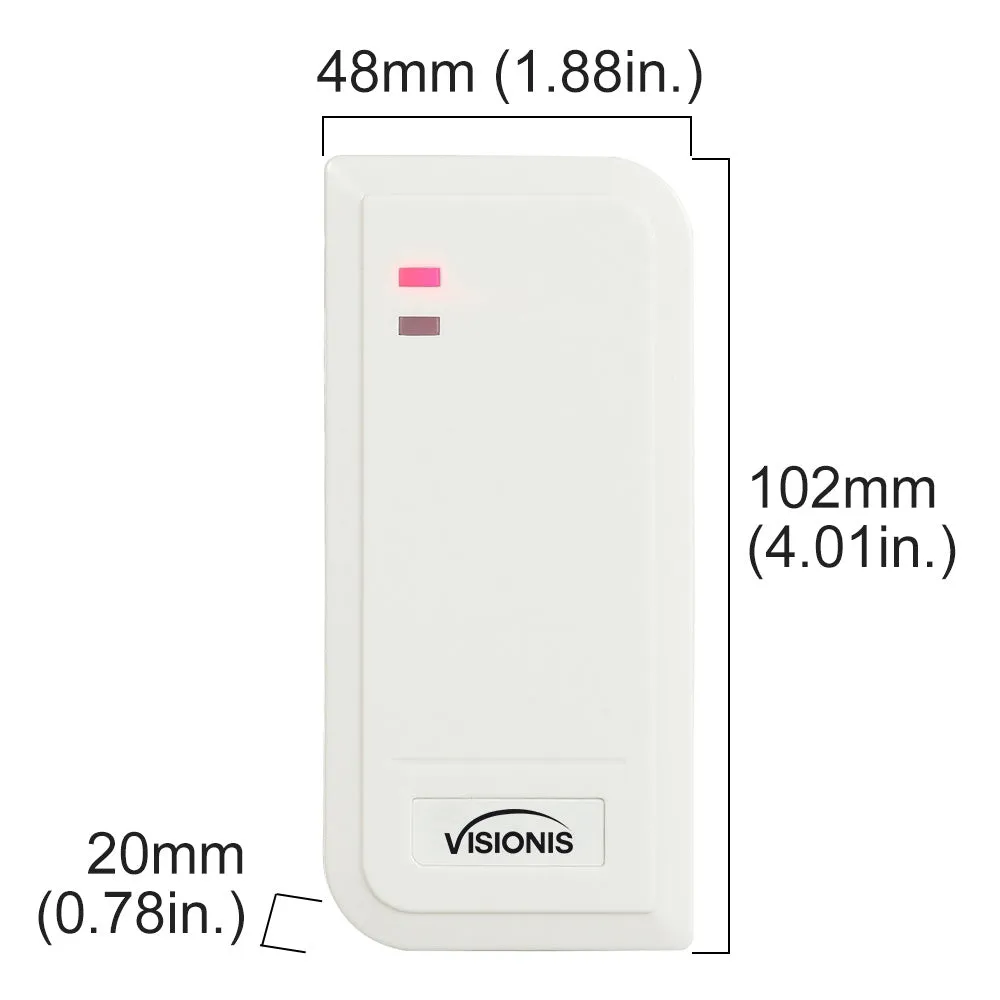 FPC-6498 Two Doors Access Control For In Swing Door Electric 600lbs MagLock Time Attendance TCP/IP Controller Box, Indoor/Outdoor Card Reader, Software, 20,000 Users Wireless Receiver, PIR