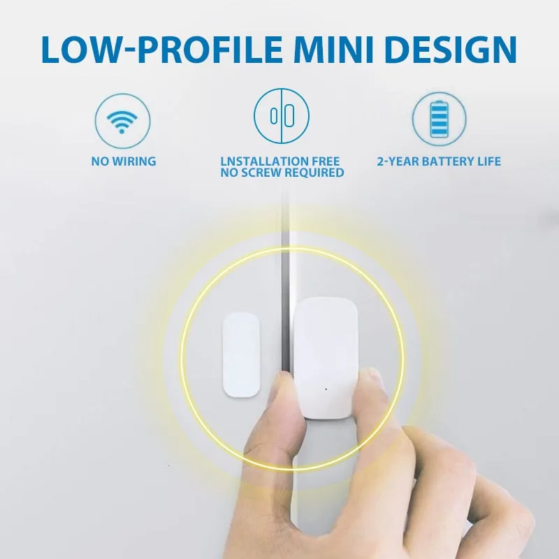 Global Version Aqara Door Window Sensor Zigbee Connect Smart Home Sensor Alarm Work with Xiaomi Home and Homekit Apple