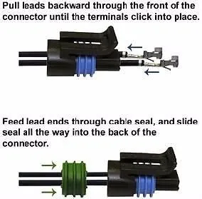 GM Closed Element Sensor with Connector Metric m12x1.5