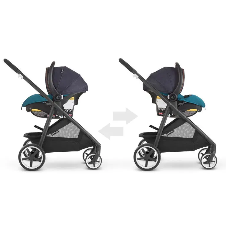Gold Shyft Smart Modular Travel System - Sapphire Blue