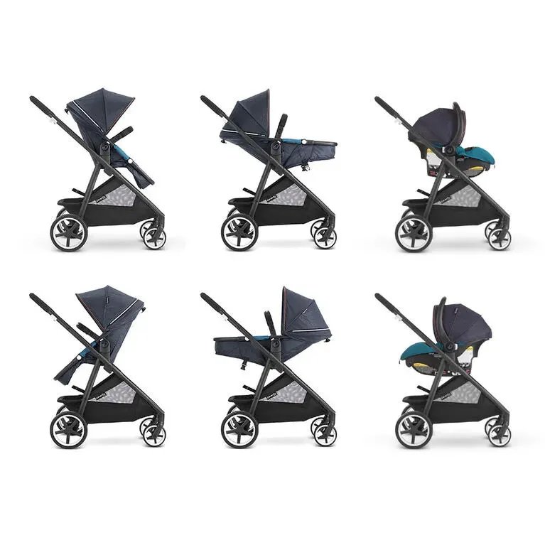 Gold Shyft Smart Modular Travel System - Sapphire Blue