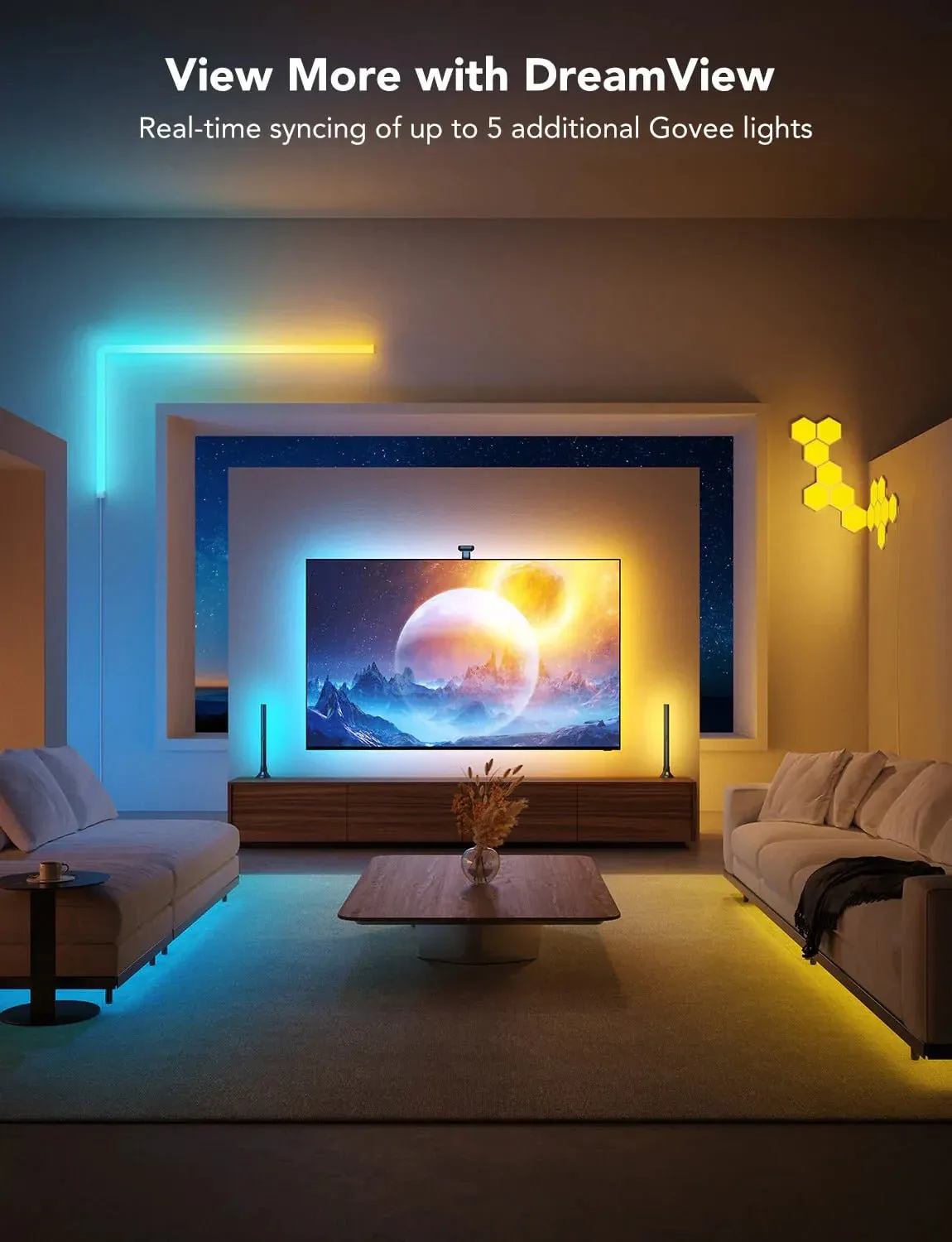 Govee Envisual TV Backlight T2 with Dual Cameras  (75~85 inch)