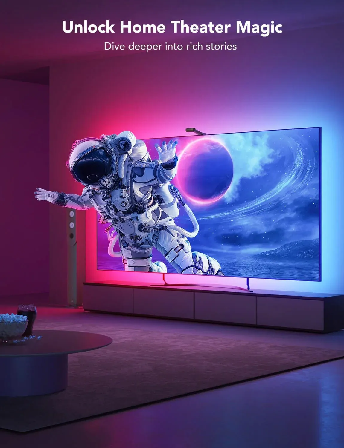 Govee Envisual TV Backlight T2 with Dual Cameras  (75~85 inch)