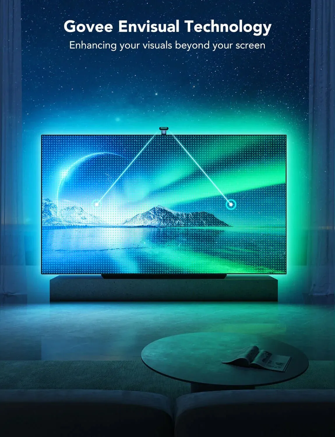 Govee Envisual TV Backlight T2 with Dual Cameras  (75~85 inch)