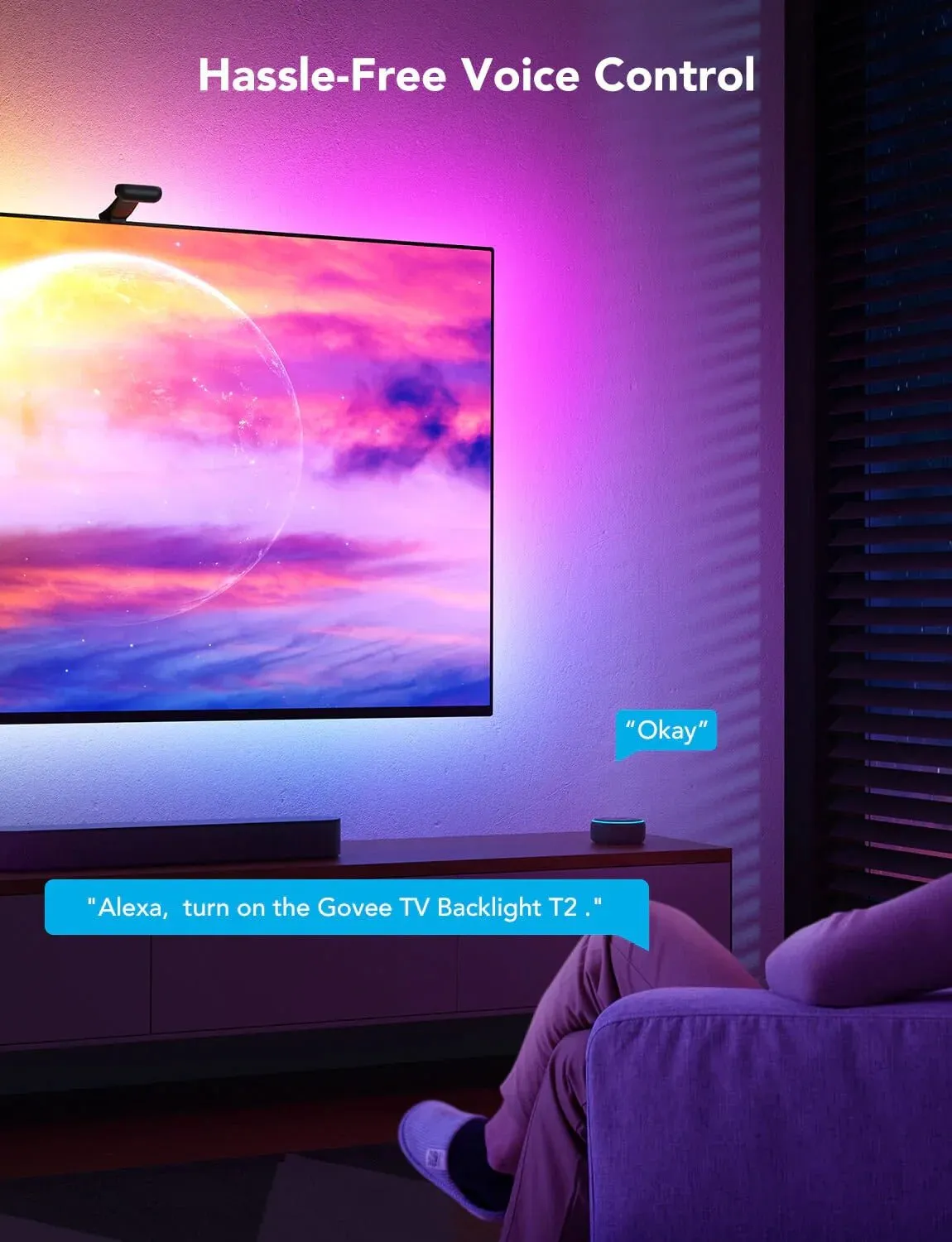 Govee Envisual TV Backlight T2 with Dual Cameras  (75~85 inch)