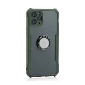 Green Stylishly Tough Case with Ring iPhone 11 Pro
