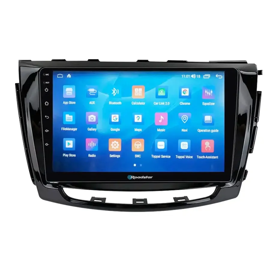 GWM Steed 6 (18-21) - 10.1 Inch Roadstar Android Entertainment & GPS System With Voice Command