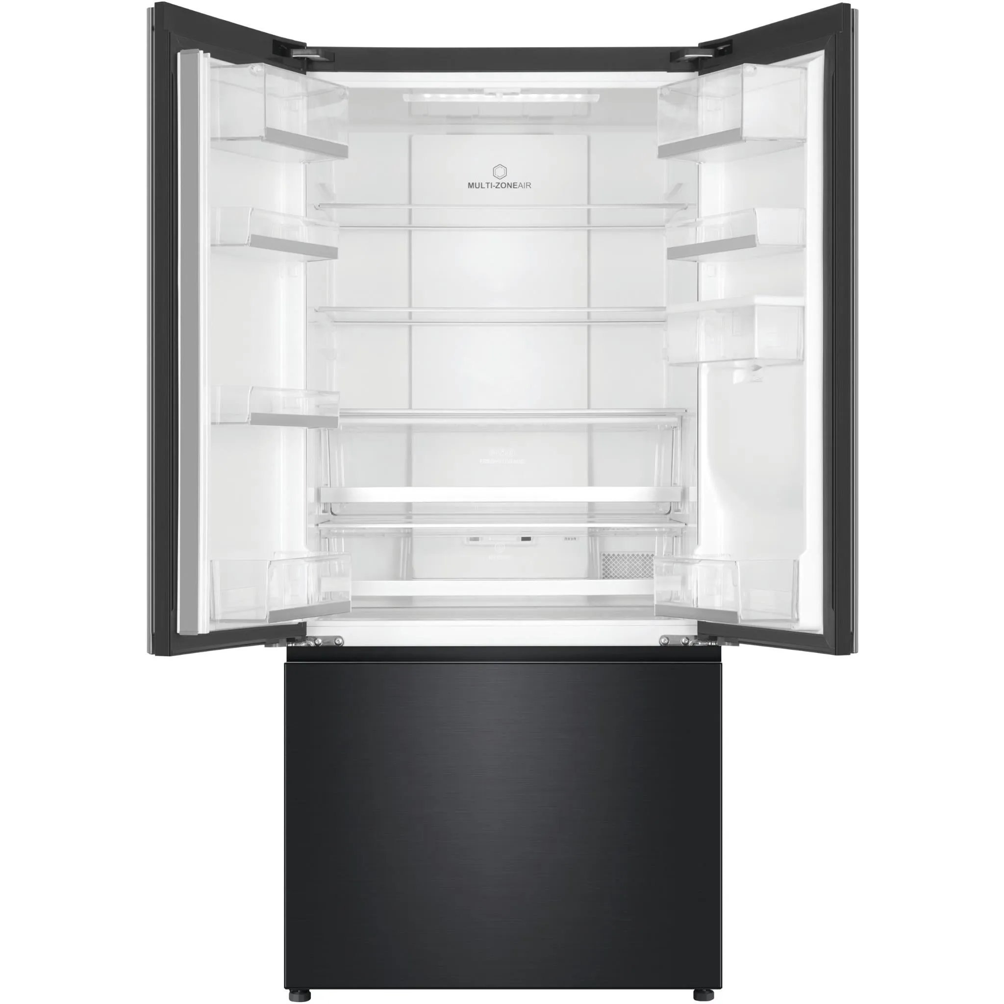 Haier HRF520FHC 489L French Door Fridge (Black)