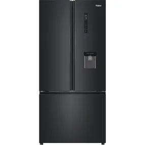 Haier HRF520FHC 489L French Door Fridge (Black)