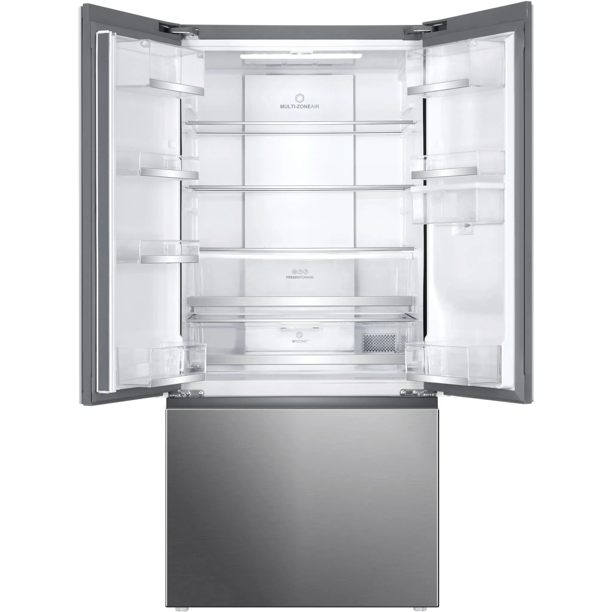 Haier HRF520FHS 489L French Door Fridge (Satina)