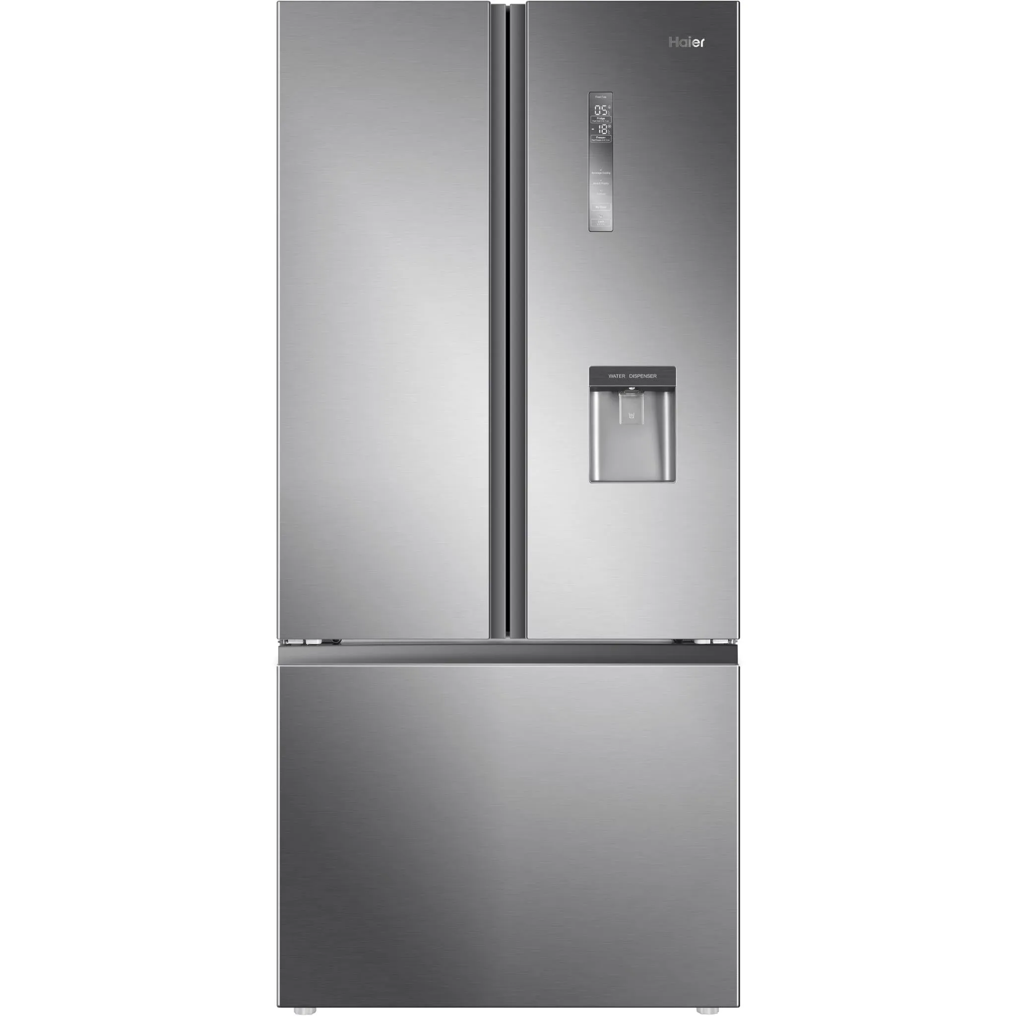 Haier HRF520FHS 489L French Door Fridge (Satina)