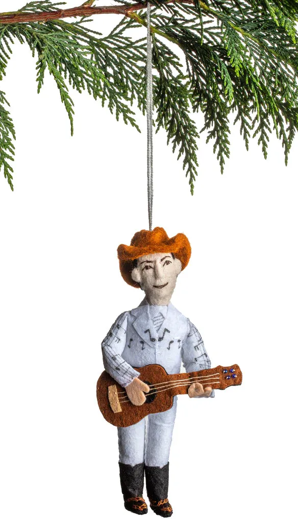 Hank Williams Ornament