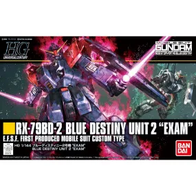 HGUC 208 Blue Destiny Unit 2 Exam