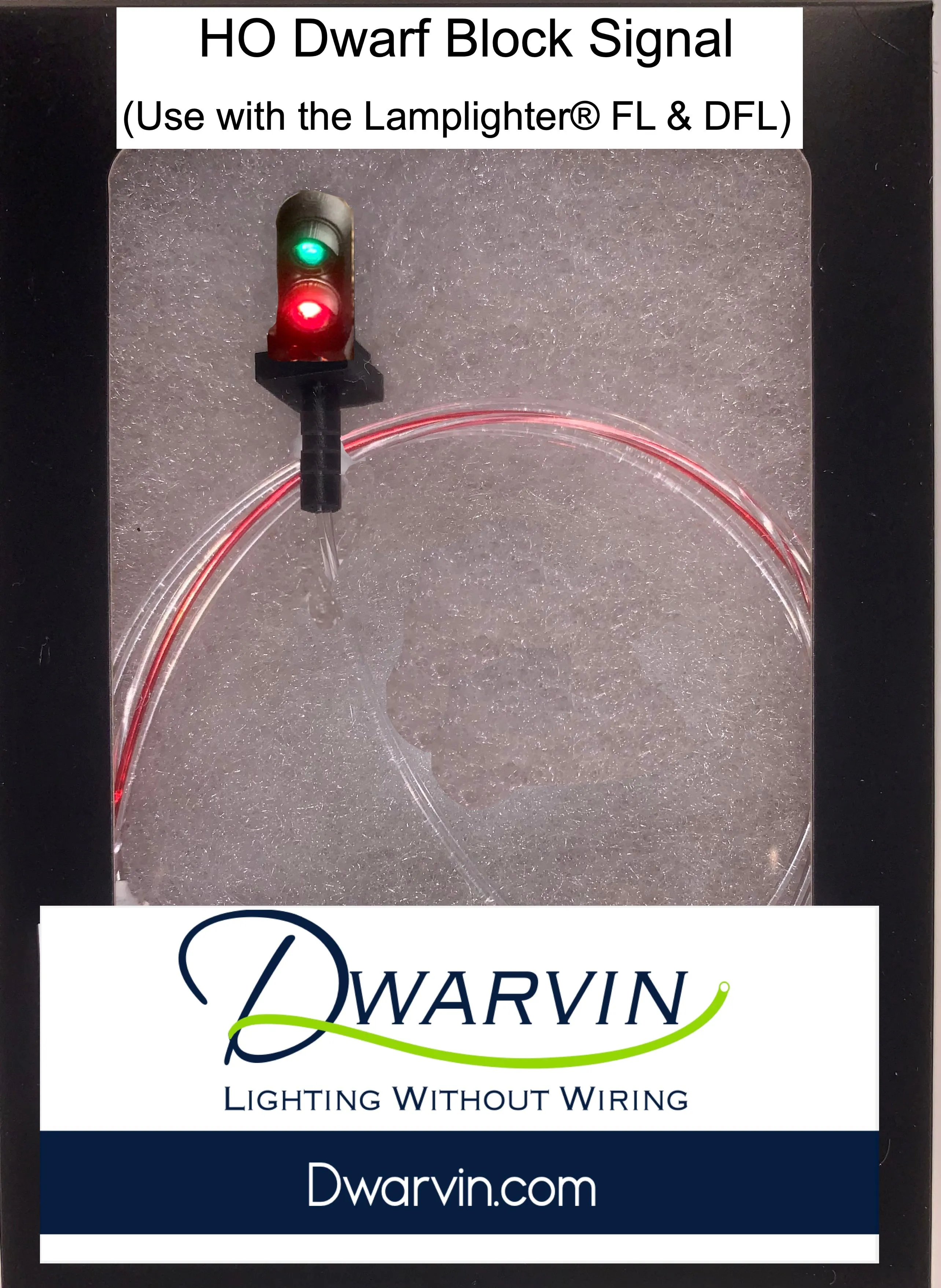 HO Integrated Dwarf Block Signal Kit using Lamplighter® DFL