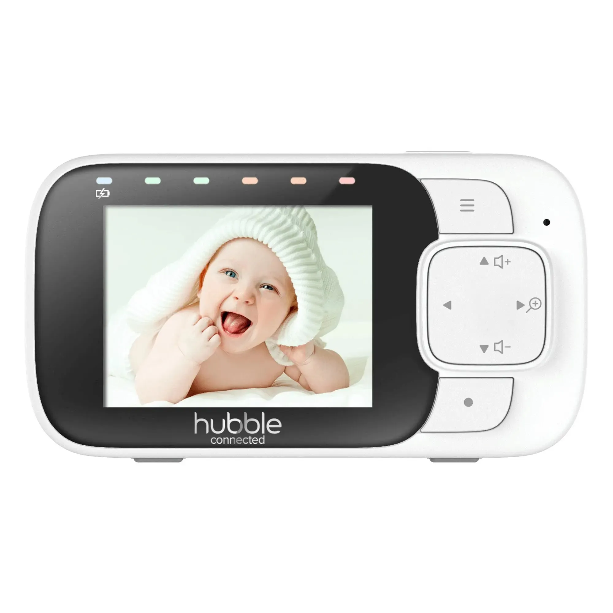 Hubble Connected Nursery View Glow Wi-Fi Black, White