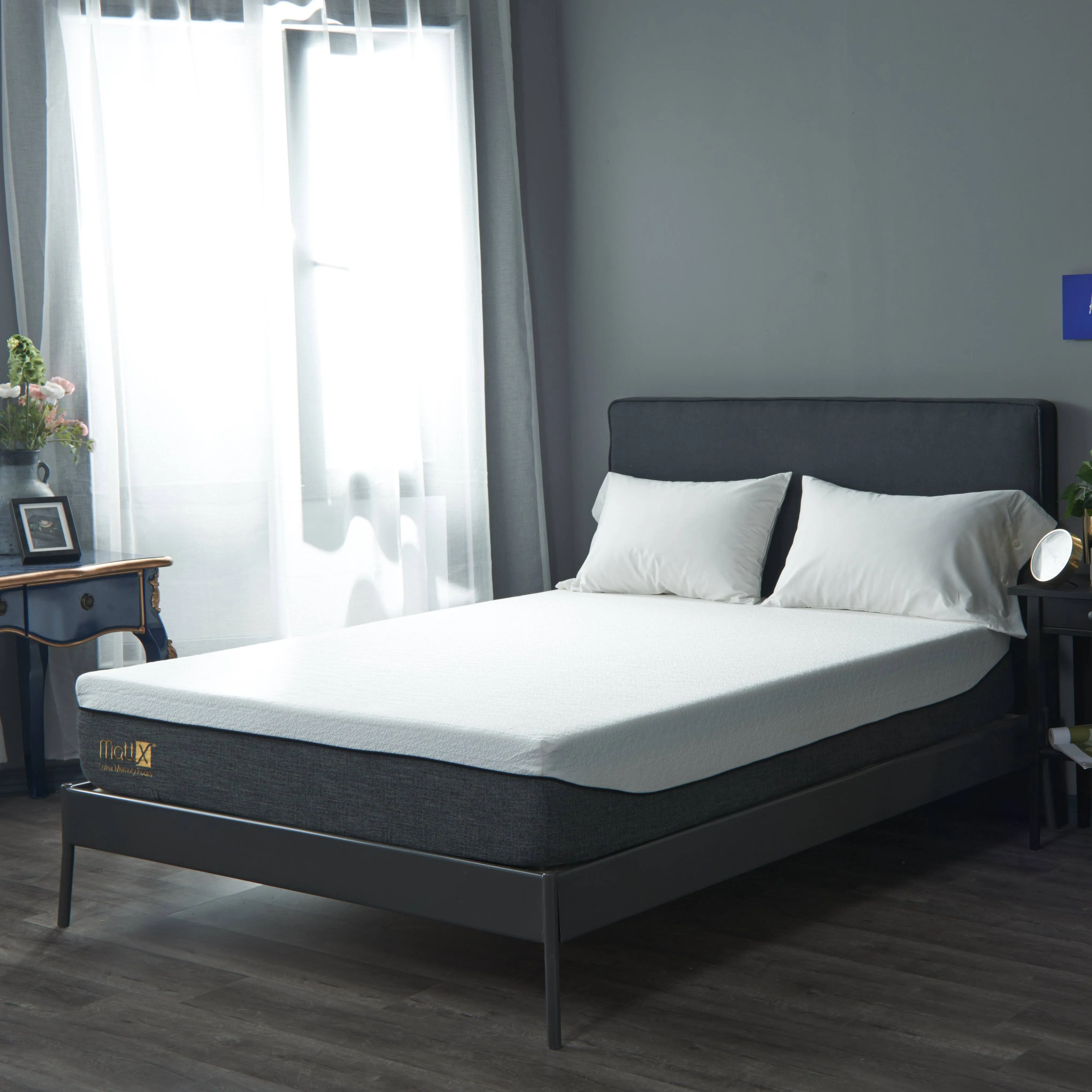Hybrid Mattress Motorised Storage Bedframe Bundle