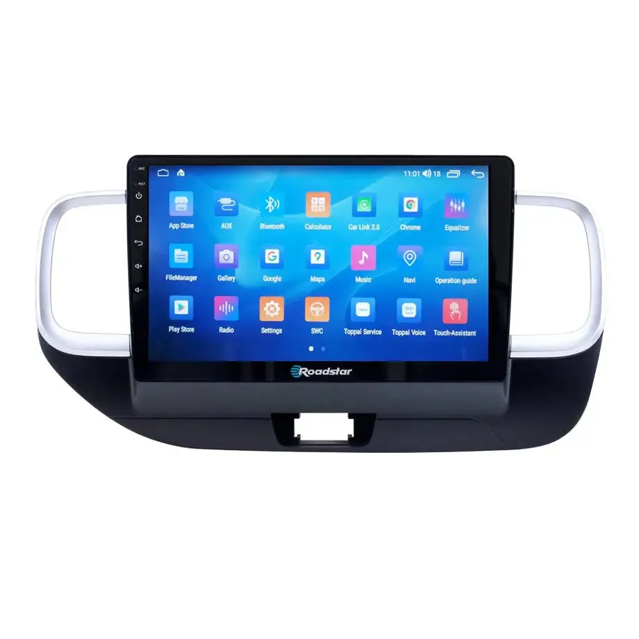 Hyundai Venue (19-On) - 10.1 Inch Roadstar Android Entertainment & GPS System With Voice Command