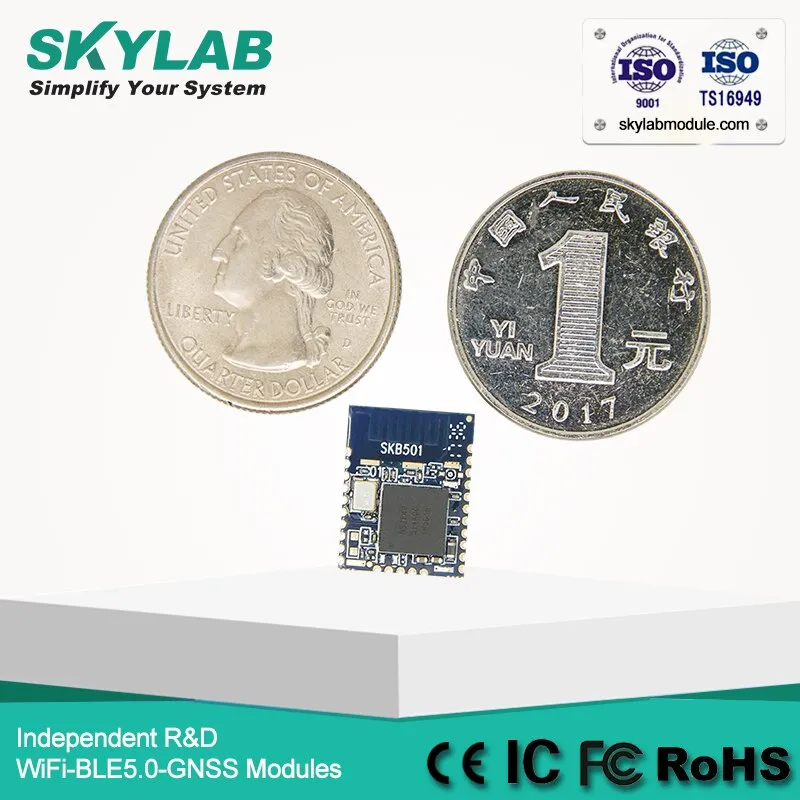 IEEE 802.15.4 -40 to 85 degree multiprotocol Bluetooth long range nRF52840 chipset BLE module 5.0