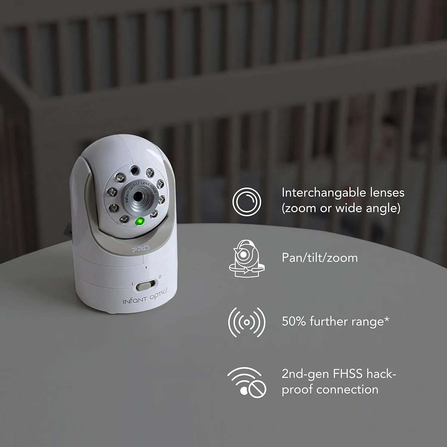 Infant Optics DXR-8 PRO Baby Monitor With 5" Screen HD 720p (Refurbished)