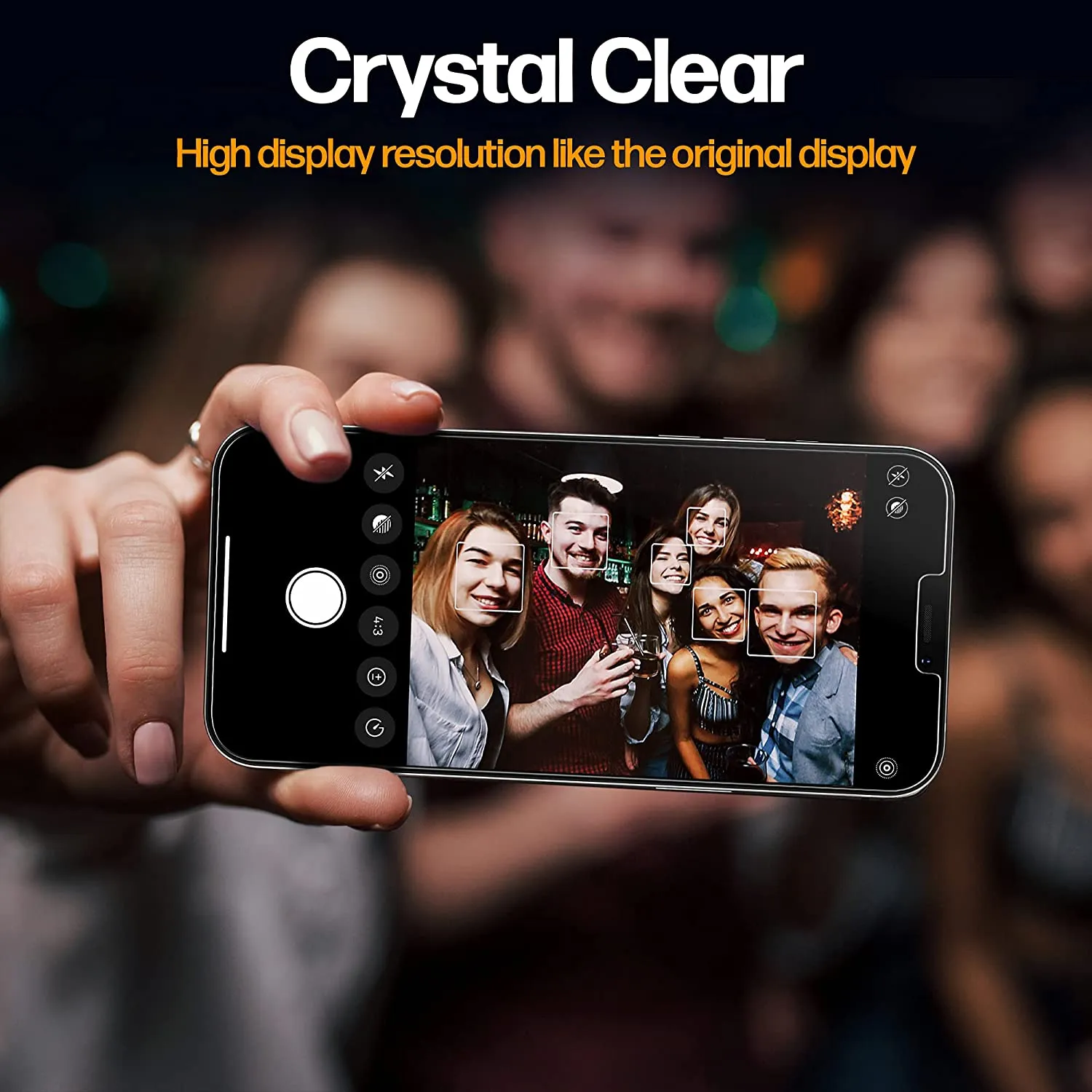 iPhone 13 Pro / iPhone 13 Tempered Glass Screen Protector [2-Pack]