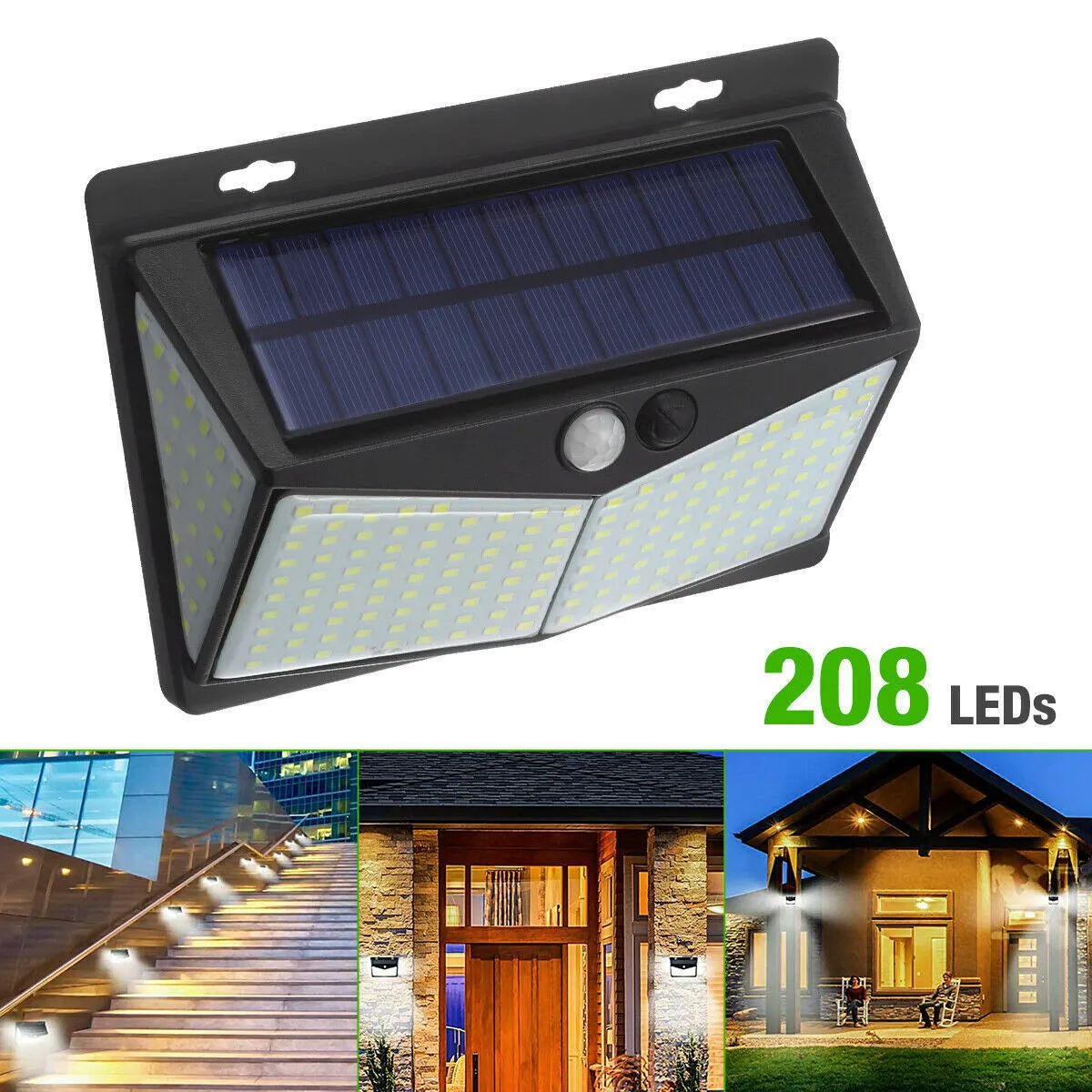 Iztia® 3000LM Solar Outdoor Lights