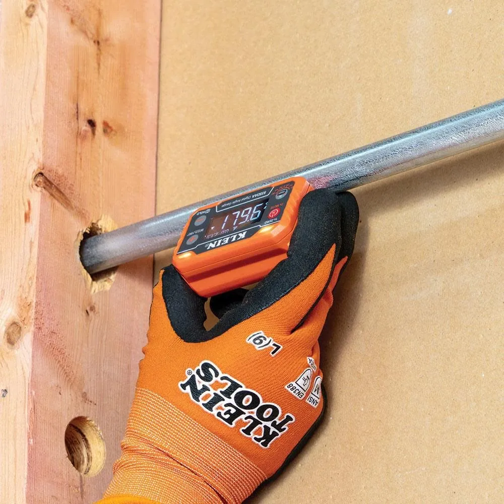 Klein Tools 935DAA Digital Electronic Level and Angle Gauge, LED Angle Alert, Measure and Set Angles, 0-90 and 0-180 Degree Ranges
